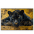 Led Wandbild Goldener Panther Querformat Produktvorschau Frontal