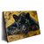 Led Wandbild Goldener Panther Querformat Produktvorschau Seitlich