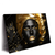 Led Wandbild Goldenes Ananasmaedchen No 1 Querformat Produktvorschau Seitlich