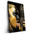 Led Wandbild Goldenes Ananasmaedchen No 2 Hochformat Produktvorschau Seitlich