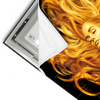 Led Wandbild Goldenes Haar No 2 Querformat Materialvorschau