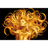 Led Wandbild Goldenes Haar No 2 Querformat Motivvorschau