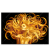 Led Wandbild Goldenes Haar No 2 Querformat Produktvorschau Frontal
