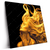 Led Wandbild Goldenes Haar No 3 Quadrat Produktvorschau Seitlich