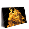 Led Wandbild Goldenes Haar No 3 Querformat Produktvorschau Seitlich