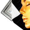 Led Wandbild Goldenes Haar Schmal Materialvorschau