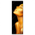 Led Wandbild Goldenes Haar Schmal Produktvorschau Frontal