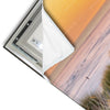 Led Wandbild Goldenes Licht Ueber Sandduenen Panorama Materialvorschau