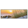 Led Wandbild Goldenes Licht Ueber Sandduenen Panorama Produktvorschau Frontal