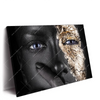 Led Wandbild Goldenes Make Up Querformat Produktvorschau Seitlich