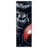 Led Wandbild Gorilla Mit Roten Boxhandschuhen Schmal Produktvorschau Frontal