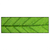 Led Wandbild Gruene Blattadern Panorama Produktvorschau Frontal