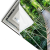 Led Wandbild Haengebruecke Im Dschungel Querformat Materialvorschau