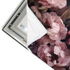 Led Wandbild Hellrosa Blumen Hochformat Materialvorschau