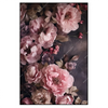 Led Wandbild Hellrosa Blumen Hochformat Produktvorschau Frontal