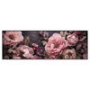 Led Wandbild Hellrosa Blumen Panorama Produktvorschau Frontal