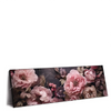 Led Wandbild Hellrosa Blumen Panorama Produktvorschau Seitlich