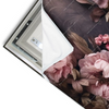 Led Wandbild Hellrosa Blumen Querformat Materialvorschau