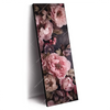 Led Wandbild Hellrosa Blumen Schmal Produktvorschau Seitlich