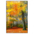 Led Wandbild Herbstfarben Im Nebligen Wald Hochformat Produktvorschau Frontal