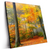 Led Wandbild Herbstfarben Im Nebligen Wald Quadrat Produktvorschau Seitlich