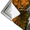 Led Wandbild Herbstlandschaft Am Fluss Querformat Materialvorschau