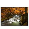 Led Wandbild Herbstlandschaft Am Fluss Querformat Produktvorschau Frontal