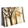 Led Wandbild Herbstspaziergang Querformat Produktvorschau Seitlich
