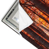 Led Wandbild Herbstwald Hochformat Materialvorschau