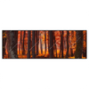 Led Wandbild Herbstwald Panorama Produktvorschau Frontal