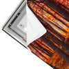 Led Wandbild Herbstwald Quadrat Materialvorschau