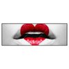 Led Wandbild Herz Mund Panorama Produktvorschau Frontal