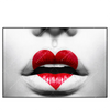 Led Wandbild Herz Mund Querformat Produktvorschau Frontal
