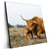 Led Wandbild Highlander Familie Quadrat Produktvorschau Seitlich