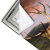 Led Wandbild Hirsch In Gebirgslandschaft Schmal Materialvorschau