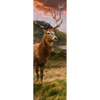 Led Wandbild Hirsch In Gebirgslandschaft Schmal Motivvorschau