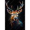 Led Wandbild Hirsch Kopf Hochformat Motivvorschau