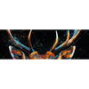 Led Wandbild Hirsch Kopf Panorama Motivvorschau