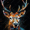 Led Wandbild Hirsch Kopf Quadrat Motivvorschau