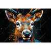 Led Wandbild Hirsch Kopf Querformat Motivvorschau