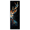 Led Wandbild Hirsch Kopf Schmal Produktvorschau Frontal