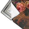 Led Wandbild Hirsch Mit Floralem Geweih Panorama Materialvorschau