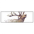 Led Wandbild Hirsch Wald No 2 Panorama Produktvorschau Frontal
