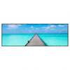 Led Wandbild Hoelzernes Pier Panorama Produktvorschau Frontal