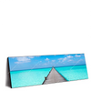 Led Wandbild Hoelzernes Pier Panorama Produktvorschau Seitlich