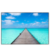 Led Wandbild Hoelzernes Pier Querformat Produktvorschau Frontal