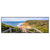 Led Wandbild Holztreppe Zum Einsamen Strand Panorama Produktvorschau Frontal