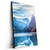 Led Wandbild Idyllischer Bergsee Im Gebirge Hochformat Produktvorschau Seitlich