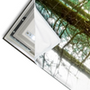 Led Wandbild Idyllischer Wald Bei Sonnenaufgang Schmal Materialvorschau