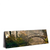 Led Wandbild Idyllischer Wald Mit Bruecke Panorama Produktvorschau Seitlich